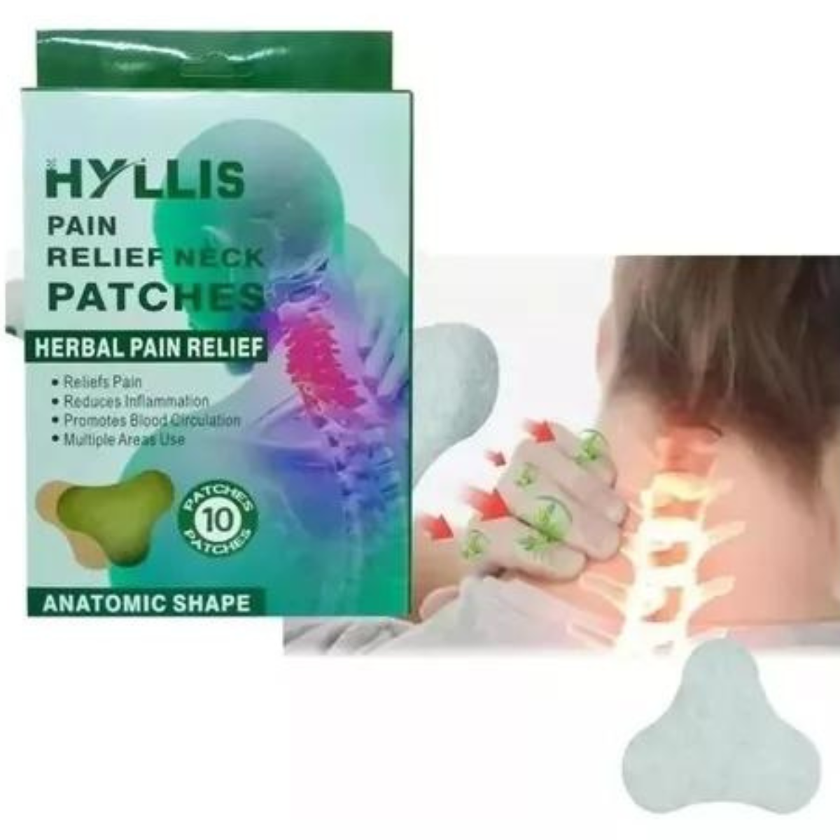 Parche Alivia Dolor Cervical, Articular y Muscular